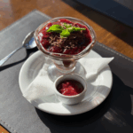 Mousse de chocolate (R$34,00)