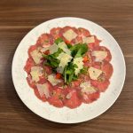 Carpaccio de filé mignon (R$54,00)